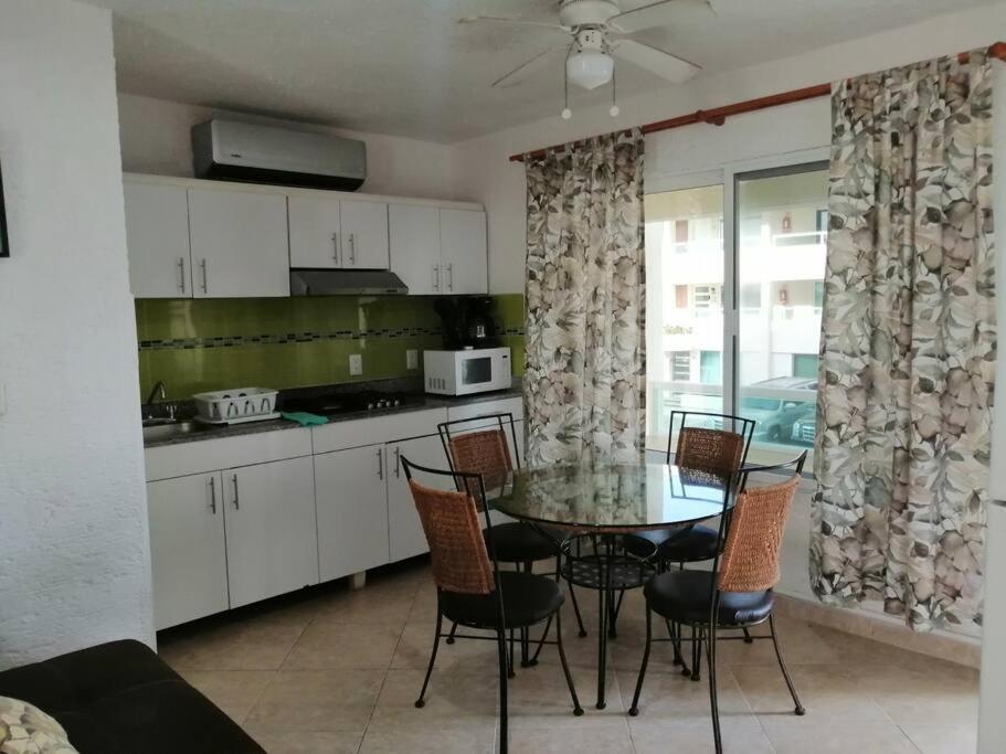 Confortable Depa En Condominio Frente Al Mar! Cancún Exterior foto